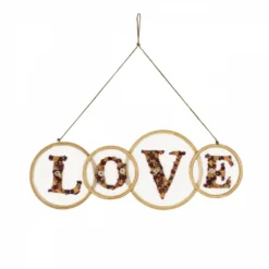 Fleurs Séchées Suspension Murale 86x2x33cm -Pas Cher Douce Verte Magasin 0b3eed0f8f775c28