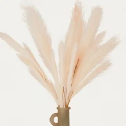 Plumeau Artificiel Rose 110cm Lot De 3 -Pas Cher Douce Verte Magasin 1382c8266bc757e3