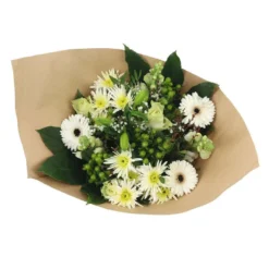 Bouquet De Fleurs ''Florelite Blanc'' -Pas Cher Douce Verte Magasin 346634 010 1