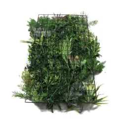 Mur Végétal Artificiel Premium City 2 - 12 Plantes - 1m X 1m -Pas Cher Douce Verte Magasin 639b1ded51e6a6.42246783