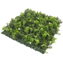 Mur Végétal Artificiel Oxalis - 1m X 1m -Pas Cher Douce Verte Magasin 639b1df0d44aa6.13545677