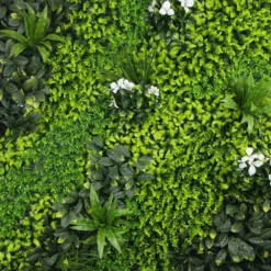 Mur Végétal Artificiel Clematis - 1m X 1m -Pas Cher Douce Verte Magasin 63add93b2d8996.36505105