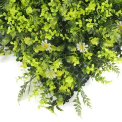 Mur Végétal Artificiel Daisy - 1m X 1m -Pas Cher Douce Verte Magasin 63add93c154a28.59945687