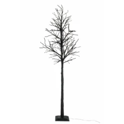 Arbre Nu + 150 Leds Blanc Chaud + Adaptateur Fil De 3m Paillettes Noir Extra Large 300cm -Pas Cher Douce Verte Magasin 63c5942f86cfd7.14397641