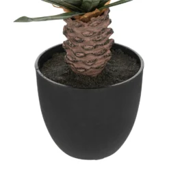 ATMOSPHERA Plante Artificielle Palmier En Pot H 52 Cm -Pas Cher Douce Verte Magasin 63eb35d3655c21.88613580