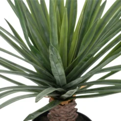 ATMOSPHERA Plante Artificielle Palmier En Pot H 52 Cm -Pas Cher Douce Verte Magasin 63eb35d36cd696.40374178