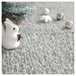 Gazon Synthétique Happy Party - Couleur Gris Clair - Classé Feu - 20mm - 1m X 3m