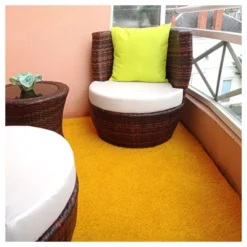 Gazon Synthétique Peps - Couleur Jaune Orangé - 20mm - 2m X 4m -Pas Cher Douce Verte Magasin 64627713d02d29.35687752