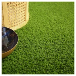 Gazon Synthétique Lodge - 40mm - 1m X 4m -Pas Cher Douce Verte Magasin 6476ea64707183.64623264