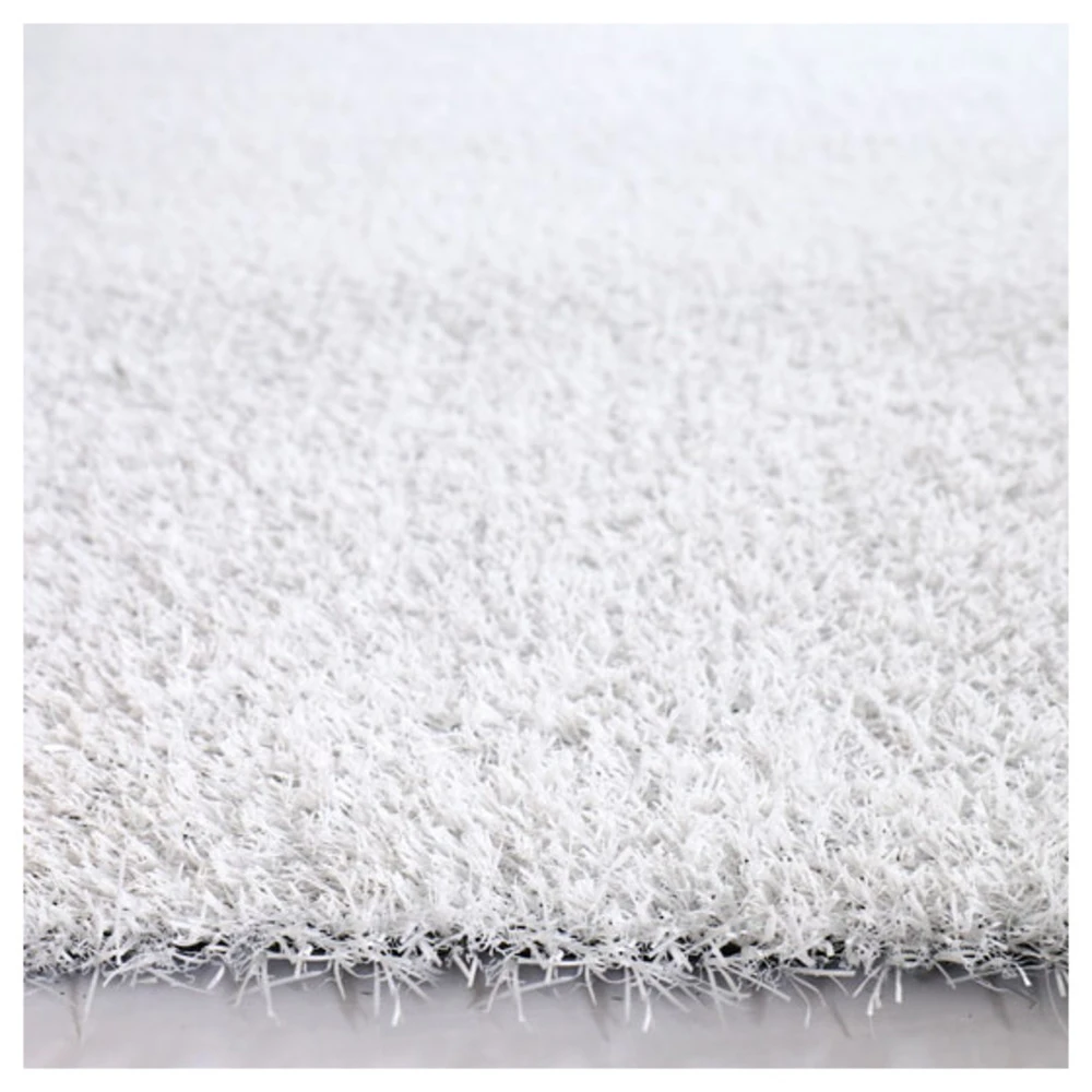 Gazon Synthétique Peps Rainuré - Couleur Blanc - 20mm - 2 X 4m 5 Gazon Synthétique Peps Rainuré - Couleur Blanc - 20mm - 2 X 4m – Image 5