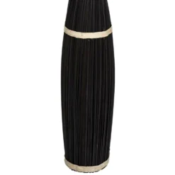 ATMOSPHERA Fagot De Fleurs Et Tiges Séchées Blanc Et Noir D. 40 X H. 150 Cm -Pas Cher Douce Verte Magasin 648229d61a4317.28855652