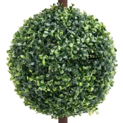 VIDAXL Plante De Buis Artificiel Avec Pot Forme De Boule Vert 118 Cm -Pas Cher Douce Verte Magasin df7538e08f9d69a3