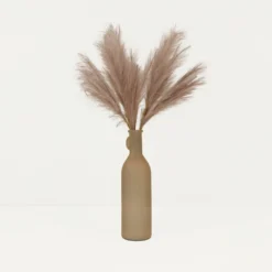 Plumeau Artificiel Brun 110cm Lot De 3 -Pas Cher Douce Verte Magasin f021ca7868fb682a